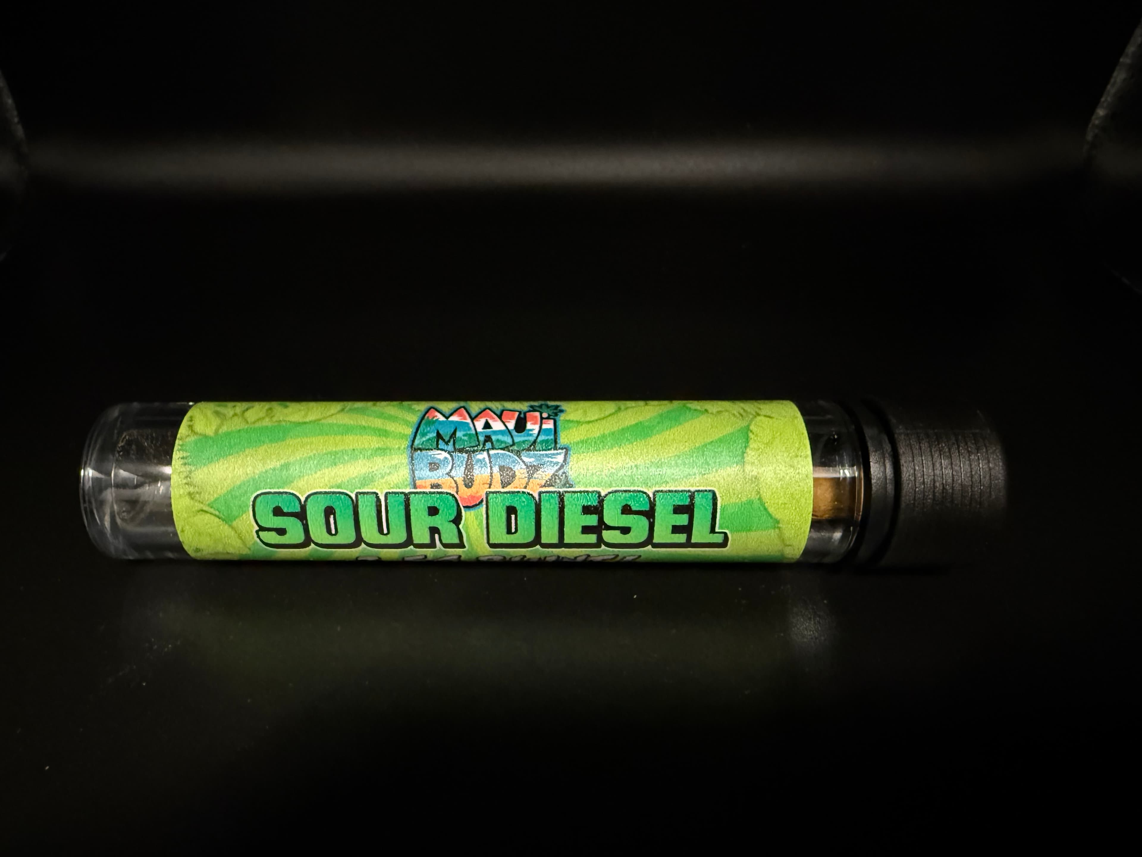 2.5GR SOUR DIESEL KIEF BLUNT INFUSED WITH LIVE RESIN SAUCE SATIVA